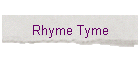 Rhyme Tyme
